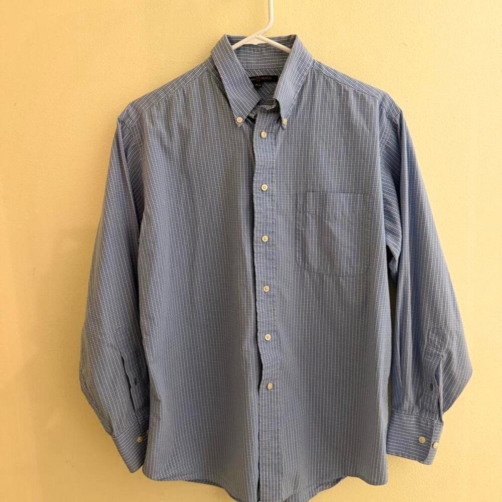 Tommy hilfiger blue button up